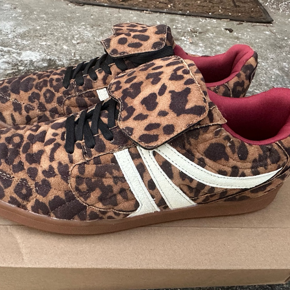 Steve Madden Leopard Sneakers